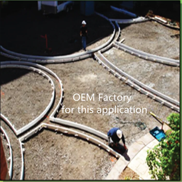 high value and Durable Plastic PVC Formwork For Concrete