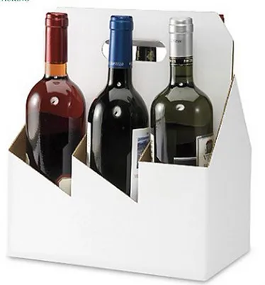 
Custom dimension and print Guangdong factory 6 bottle cardboard box for beer 