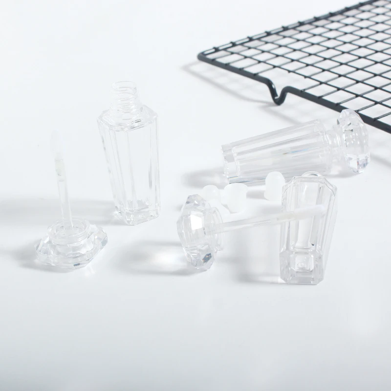 lip gloss tube 6ml cosmetic lip glaze empty bottle