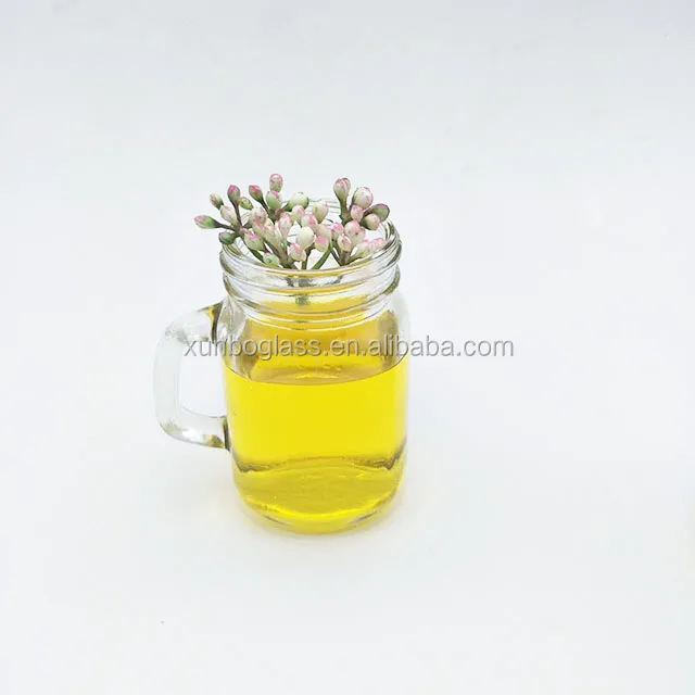 4 oz 120ml spice glass jar with handle cheap glass jars