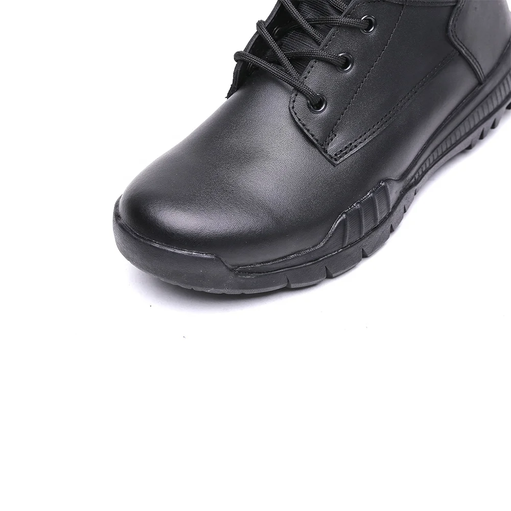 Lace Up Breathable Hunting Tear resistant Camping Footwear Anti Slip Tactical Boots