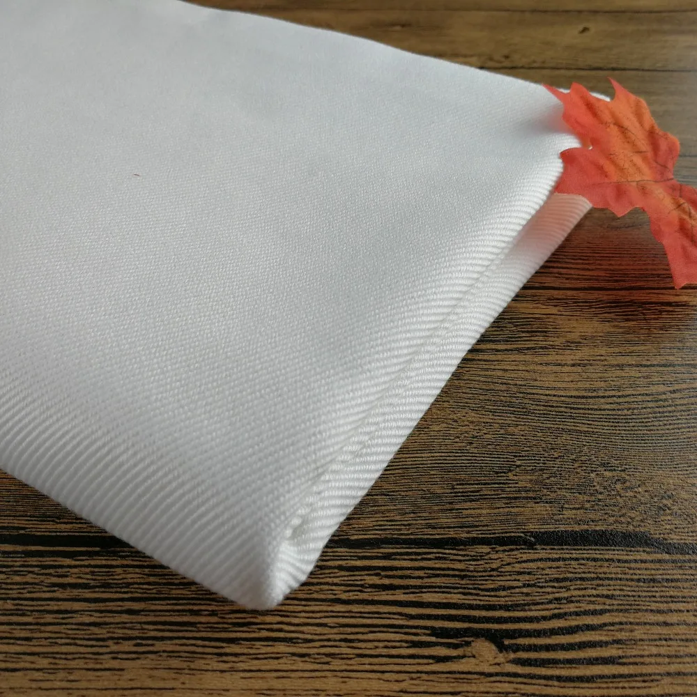 
 Китай делает Белый Твил Ткань Пользовательские твил оптовая продажа  