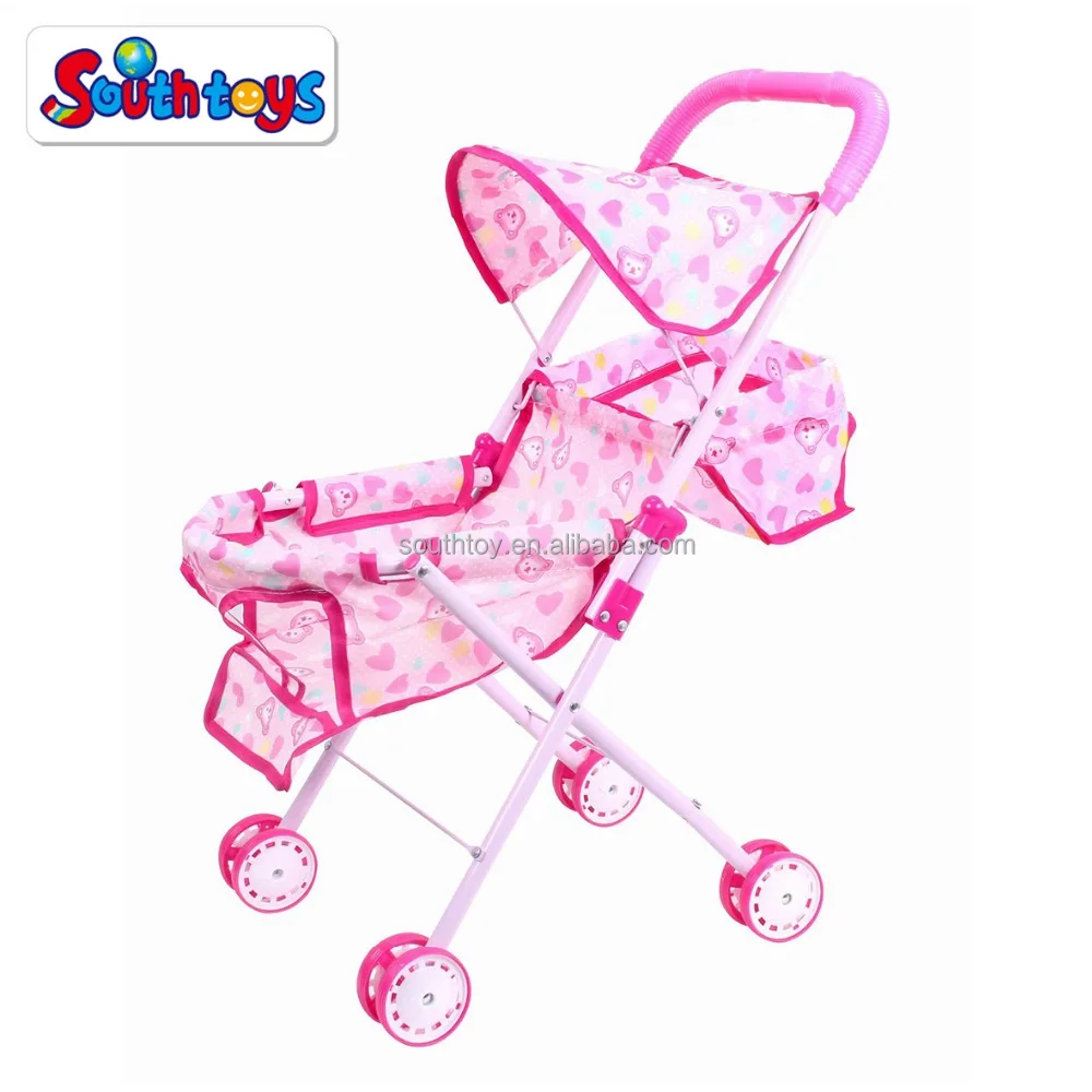 Pretend Play Doll Stroller Toys for Baby