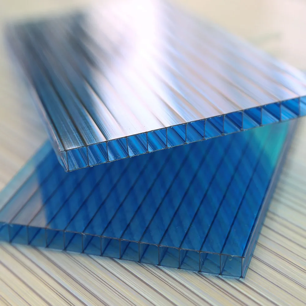 Free sample PC sheet twin wall polycarbonate sheet