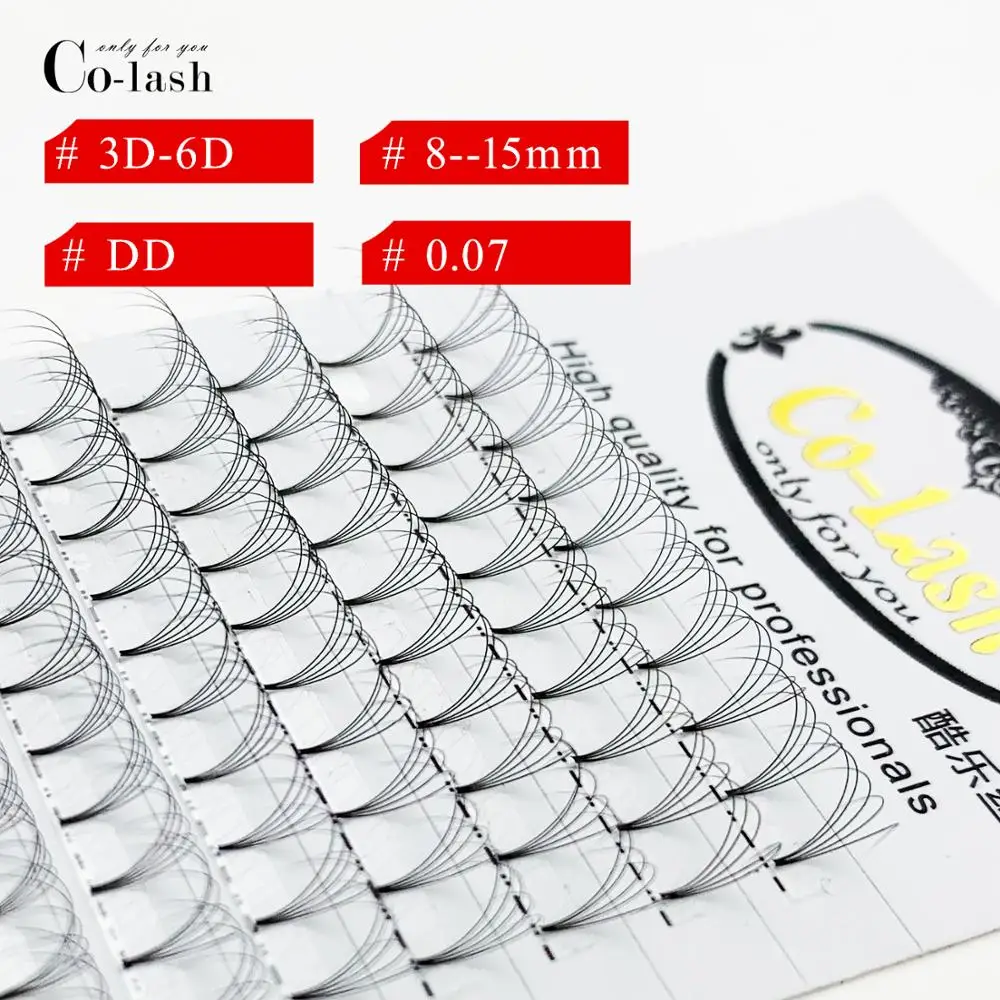 
wholesale individual eyelashes private label russian volume cluster eyelashes 