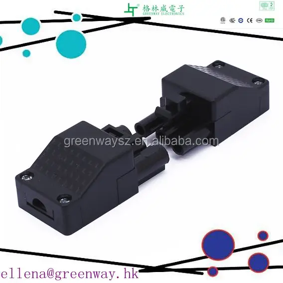 Most sale 898 1MM square wire cross with copper 3 pin 16A connector