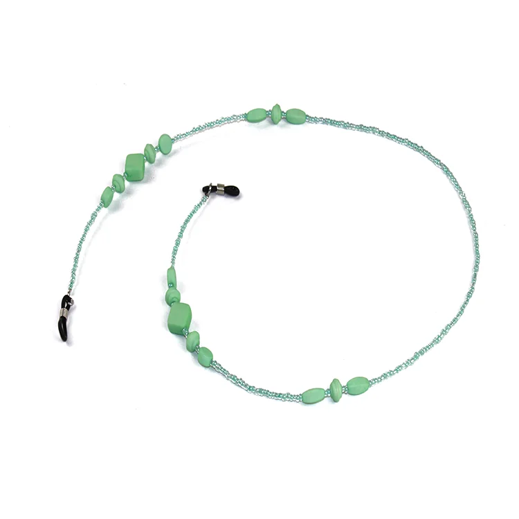 Shinetai Hot Selling Yellow Plastic Necklace Reading Glasses Cord Strap