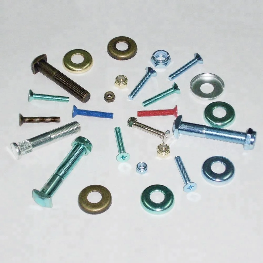 
Skateboard Mountain Phillips Head Screw Bolts Nuts Hardware 