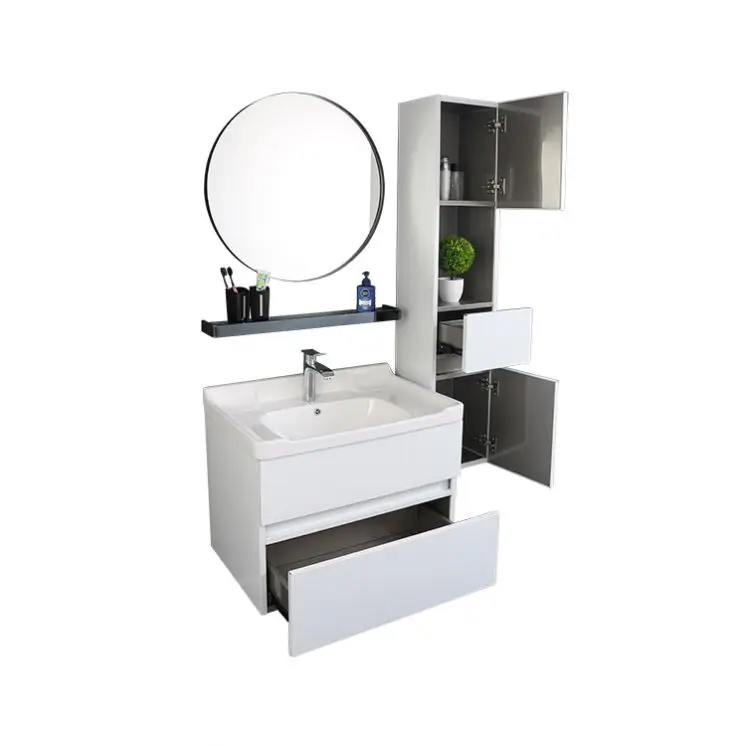 Hot Sale Led Furniture Cabinet Sink Mirrored Cabinet Bathroom Accessory Furniture