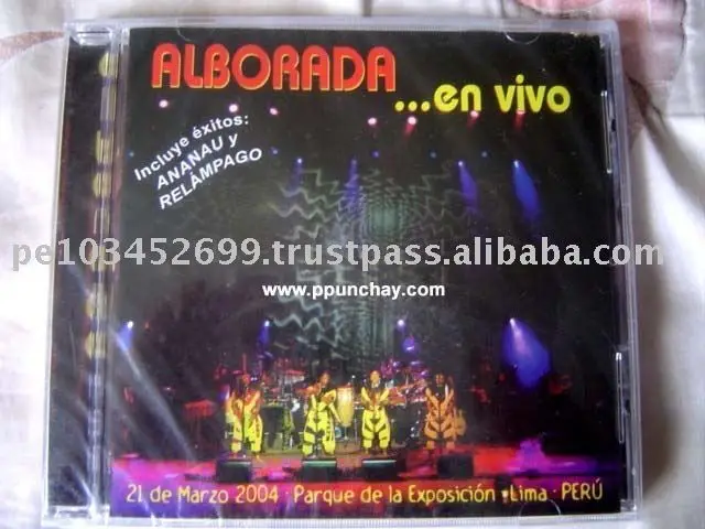 «Альборада .. En vivo, 2004 год, музыкальный компакт-диск андина, Перу