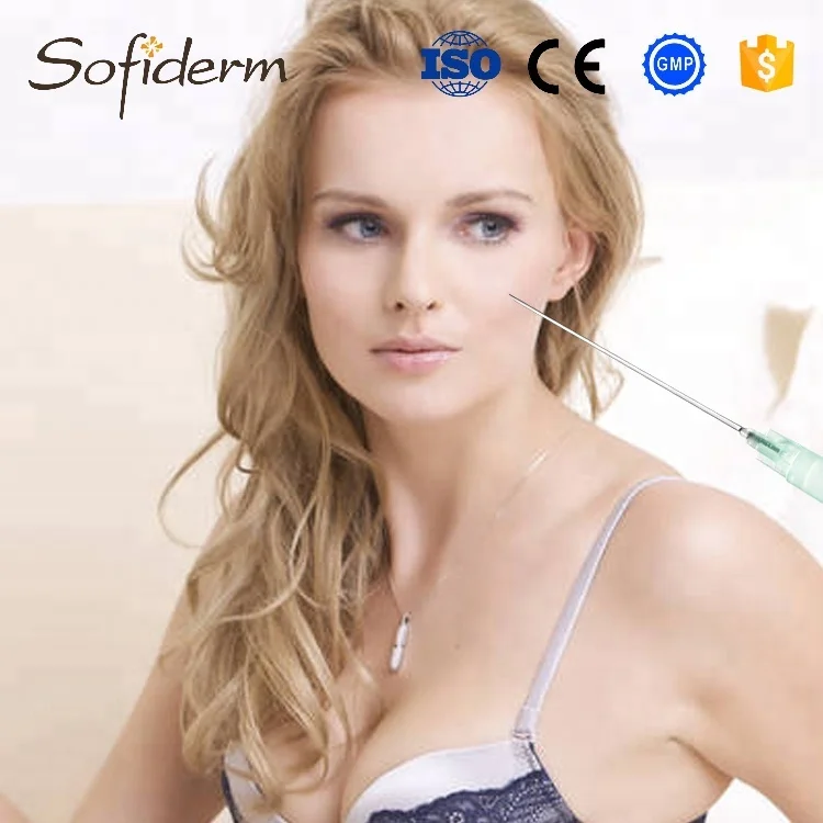 Sofiderm cross linked hyaluronic acid gel injection for anti aging