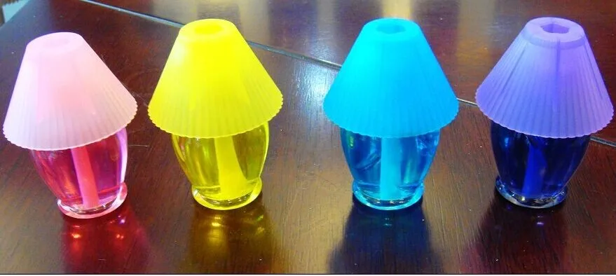 Chinese Supplier Big Light Shape Car Vent Fragrance Perfume Bottles For Air Freshener