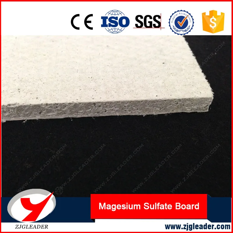 9mm no sweating no chloride magnesium sulfate board mgo board mgso4 board