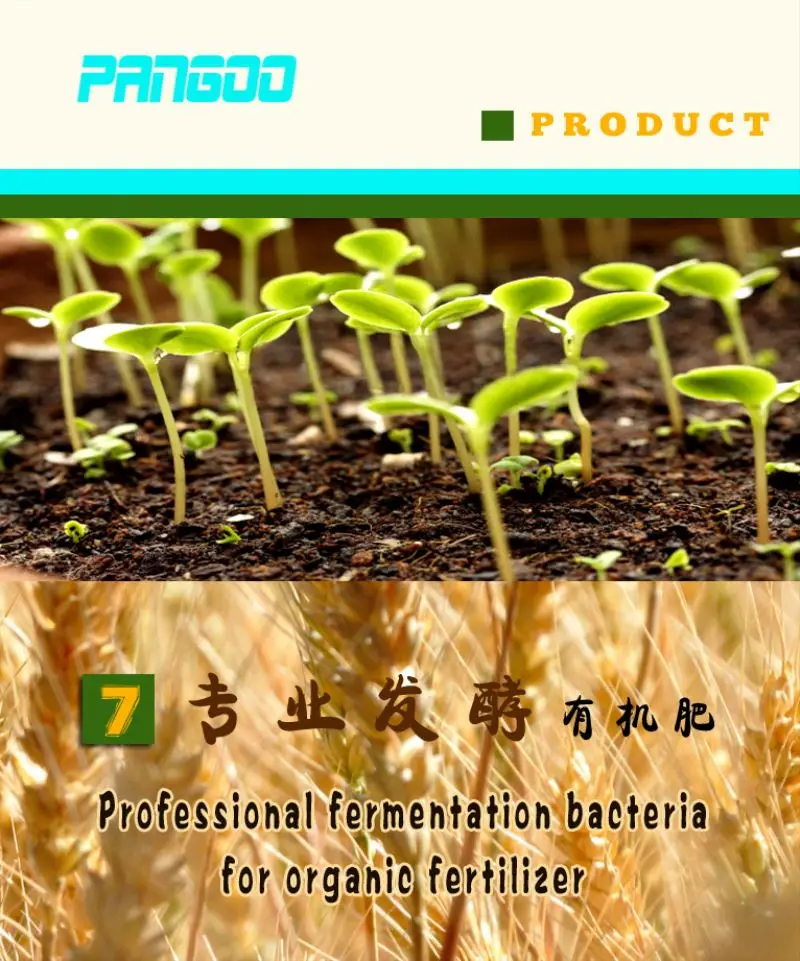 Био-удобрение Bacillus mucilaginosus для сельского хозяйства бактериальное удобрение помидоры бобы