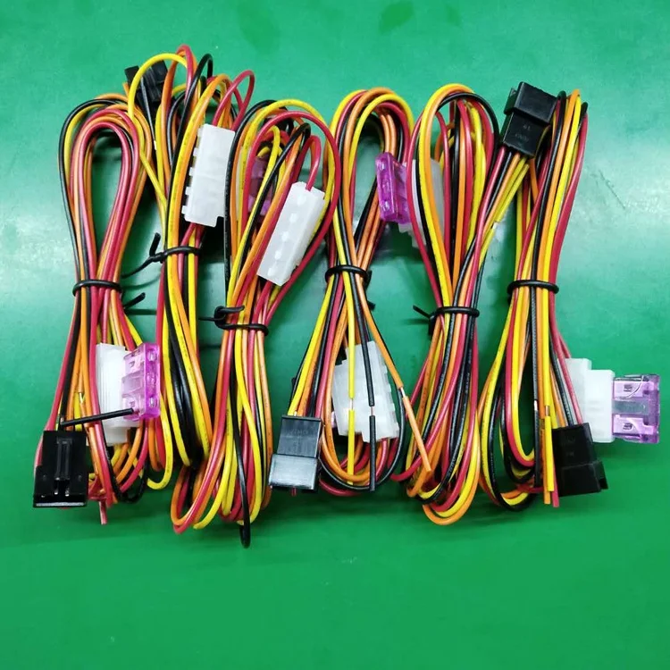 Custom car gps tracker location power wire harness Automotive for gps tracking device