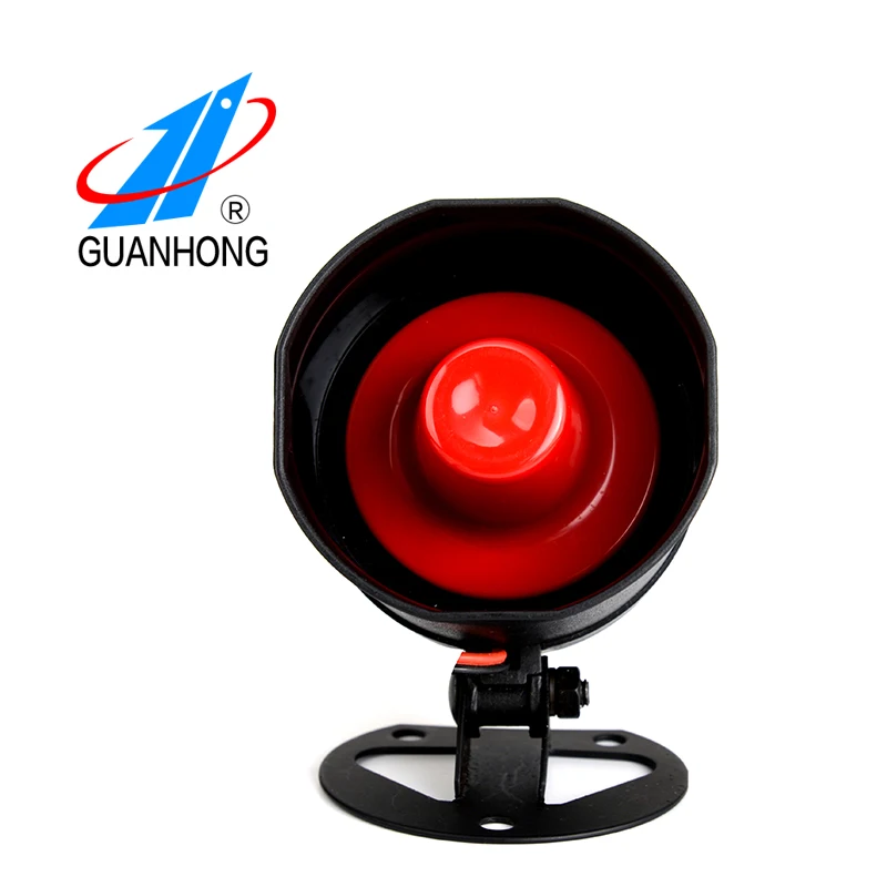 DC 6-15V electronic  car rese alarm  with CE certificate 1or 6 tone