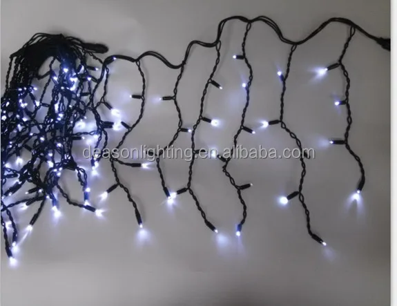 christmas falling light