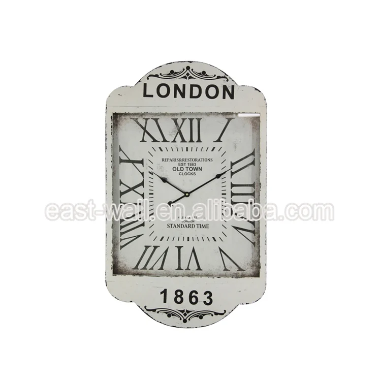 Buy Art Online New Coming Custom Print French Country Style Wall Clock