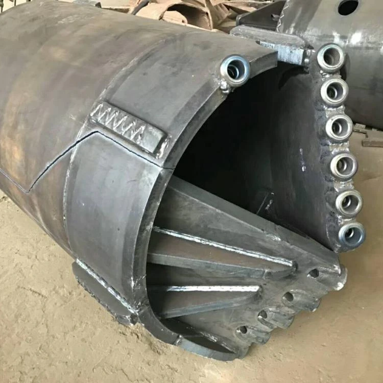 
Open body drilling bucket suit for clay silt cobble stratum 