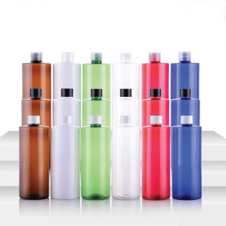 500ml BPA Free Empty 16oz Refillable Plastic PET Bottles