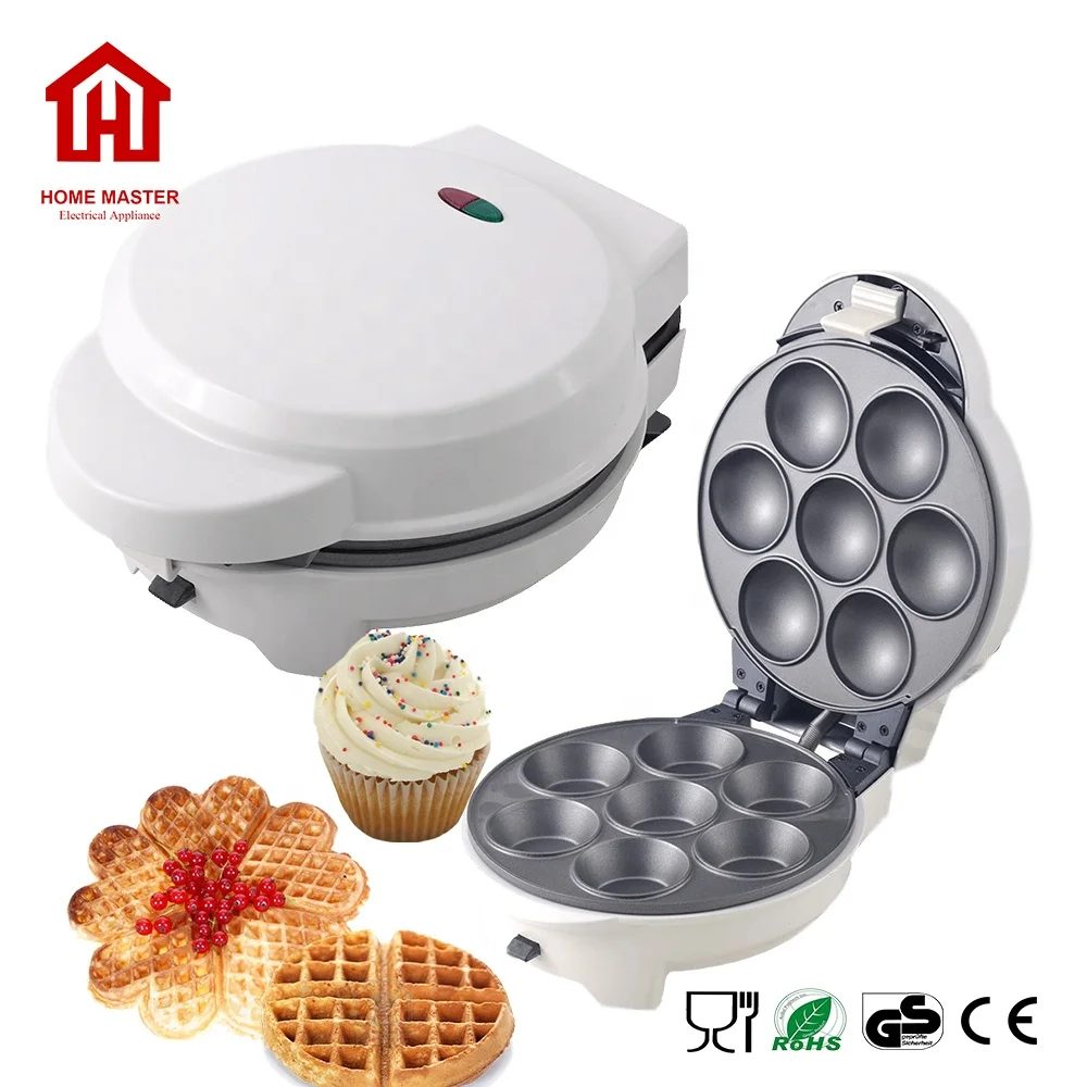 2 IN 1 detachable snack machine waffle pancake maker with matt painting surface