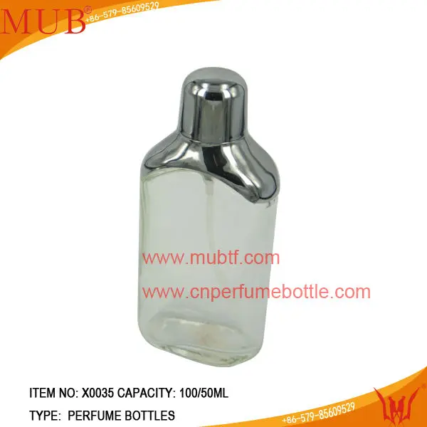 100/50ml кратким дух стеклянные бутылки