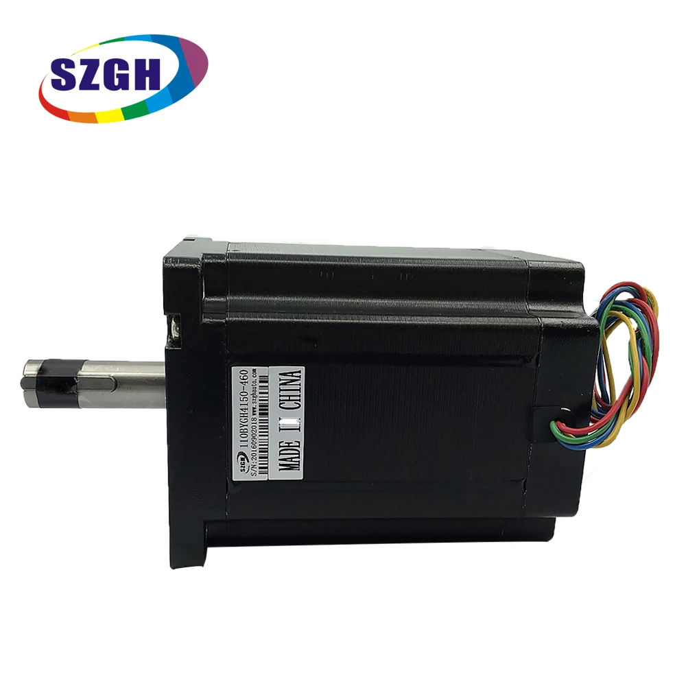 2 Phase Micro Ac Gear Motor with Speed Controller 110BYGH460 11.5kg 14.3mh CN;GUA 220mm 0.85 16mm SZGH 6 a 80V