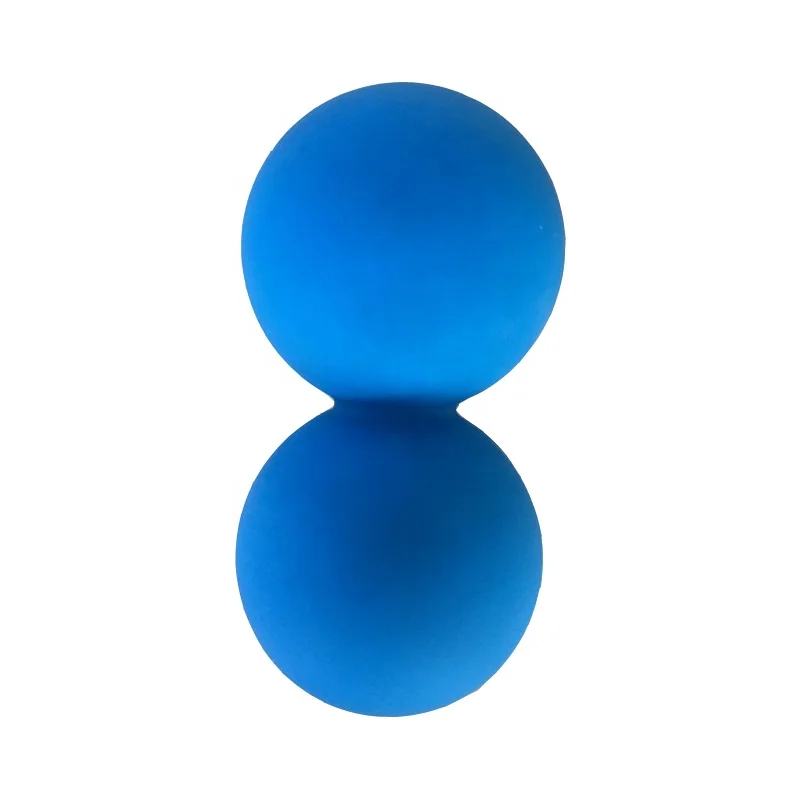 High Density Yoga Solid Double Lacrosse Ball Peanut Massage Ball