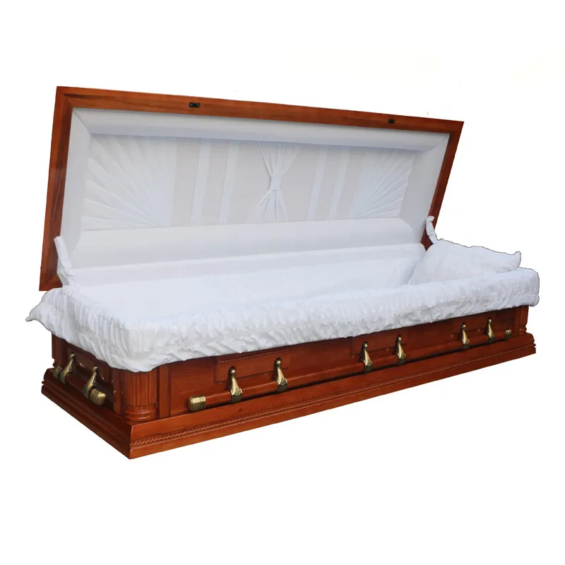 A46 Cheap wooden coffins funeral urnas for sale
