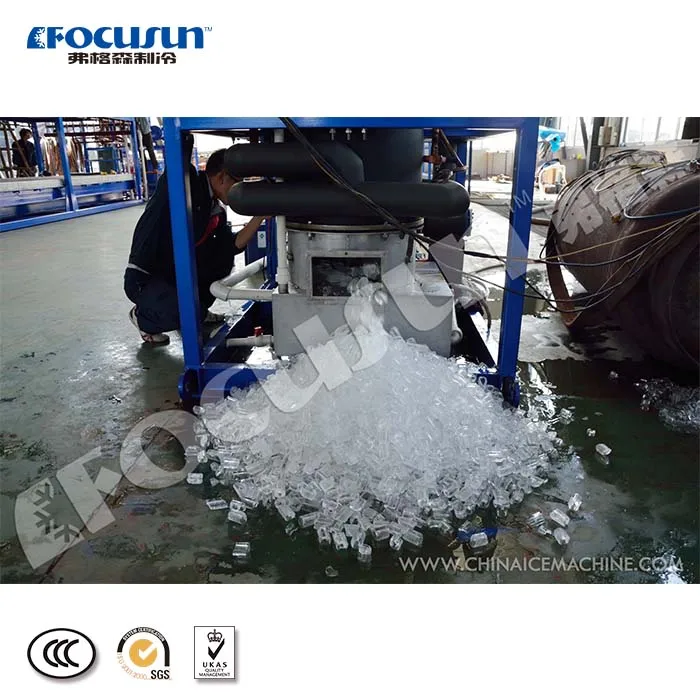 Automatic tube ice machine 1T
