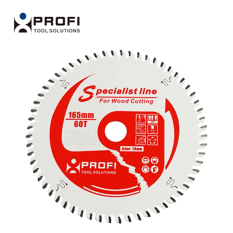 Китай поставщиков TCT пильный диск компактный для резки дерева