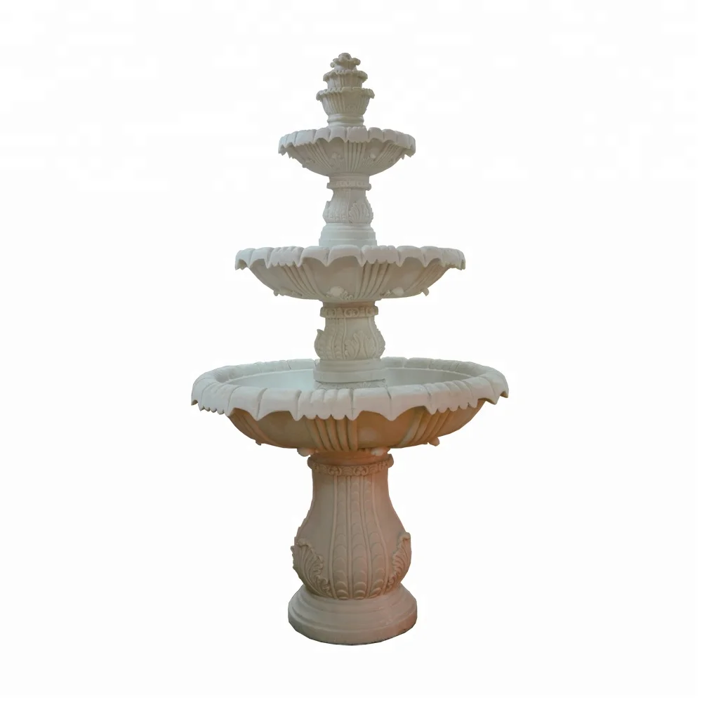 Chinese high quality large outdoor garden three tiered water fountain