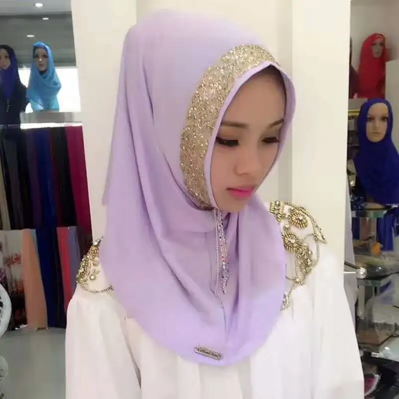 dubai hijab muslim fashion stock indian stole scarf dupatta palestinian wholesale scarf guangzhou shimmer islamic spring scarf