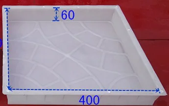 
China Concrete Tiles of Plastic Mould 