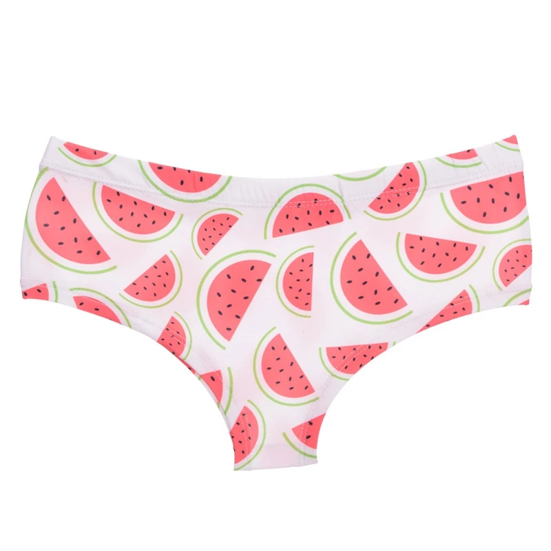 
Watermelon Cotton Crotchless Panty Sexy Panty Models Indian Panty Women Underwear Fashion Short 