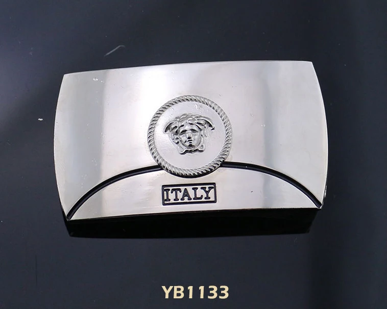 2019 fashion Python snake designer concho solid brass buckle