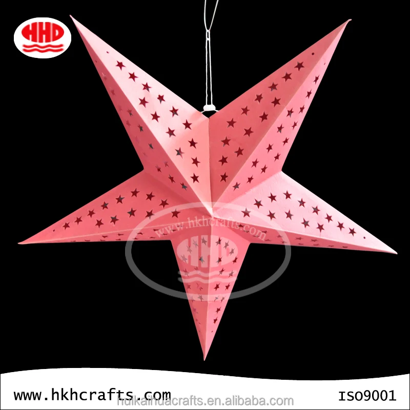 
2019 Christmas Light Decoration Origami Paper Star Lantern 