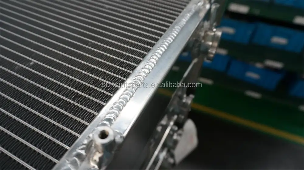 Race Car Aluminum Radiator For SUBARU IMPREZA GRB SHARKEYE WRX STI