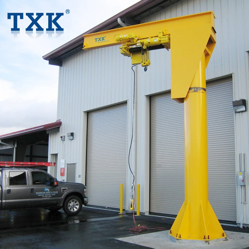 TXK 500kg 1t 2t 3t 5t Floor Mounted Jib Crane