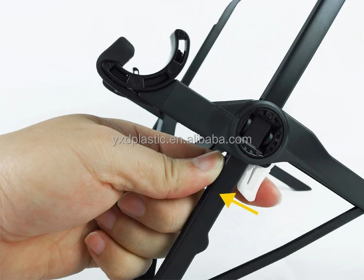 Ergonomic Foldable Portable Plastic Vertical Laptop Stand Adjustable Table for Computer Desk for School Use