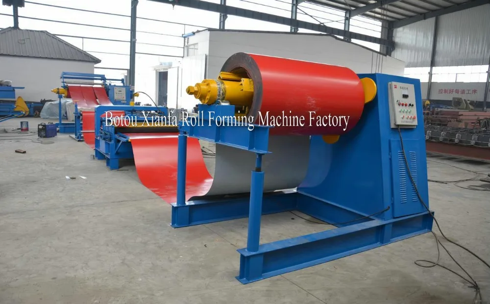 metal coil slitting line