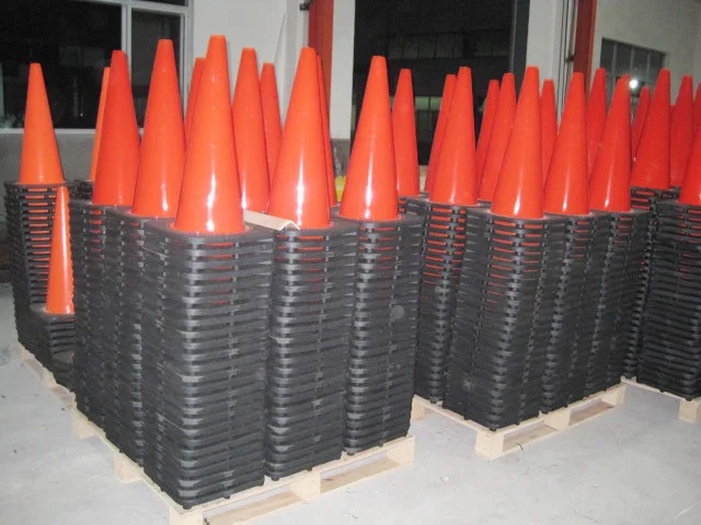 28inch Heavy Duty Rubber Reflective Traffic Safety Cones