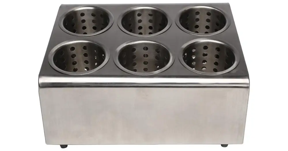hot sale cheap price bar  kitchen 3-6 compartment stainless steel condiment holder serving caddy seasoning box