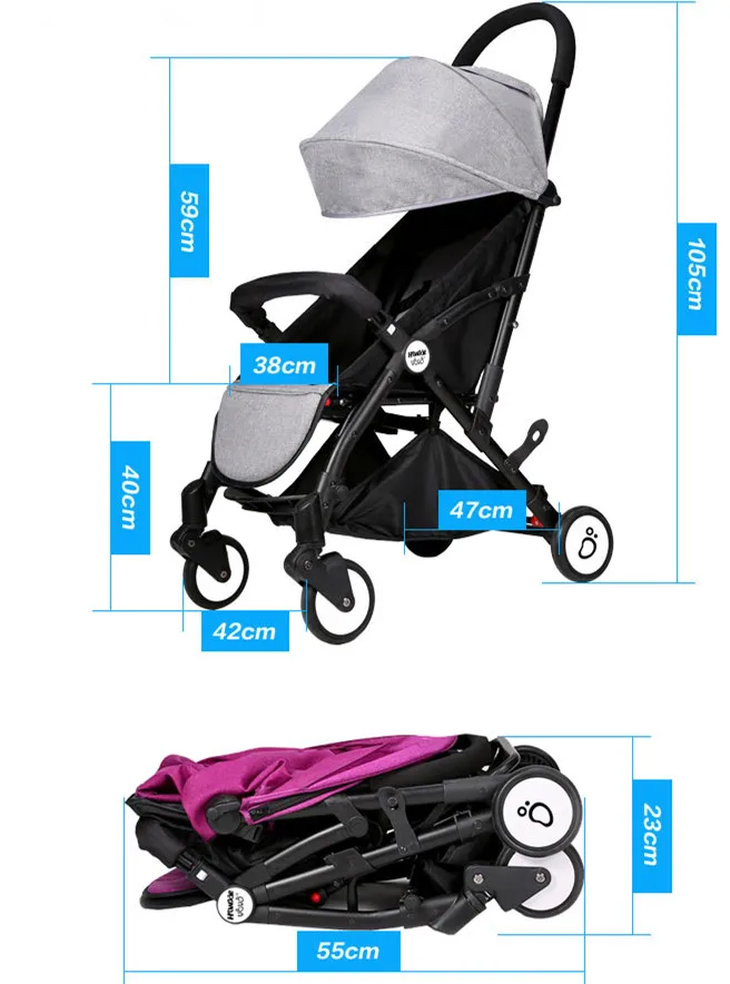 Super Light Yoya Baby Strollers Hom Mom Travel  babi Prams babies accessories new born travel jogging system products city