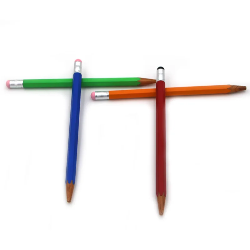 
Wholesale New Style Pencil Shaped Funny Stylus Mechanical Pen 