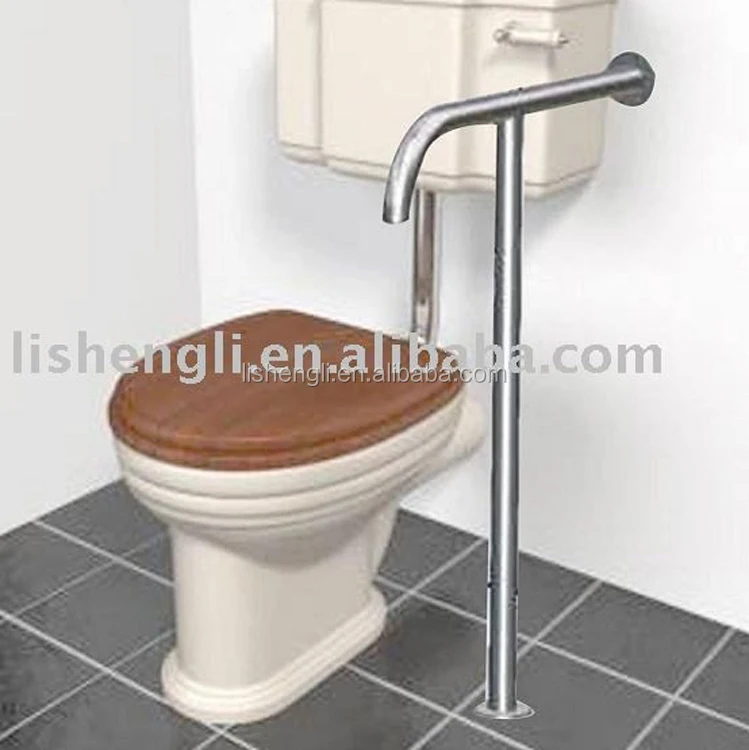wall mounted grab bar for bathroom toilet
