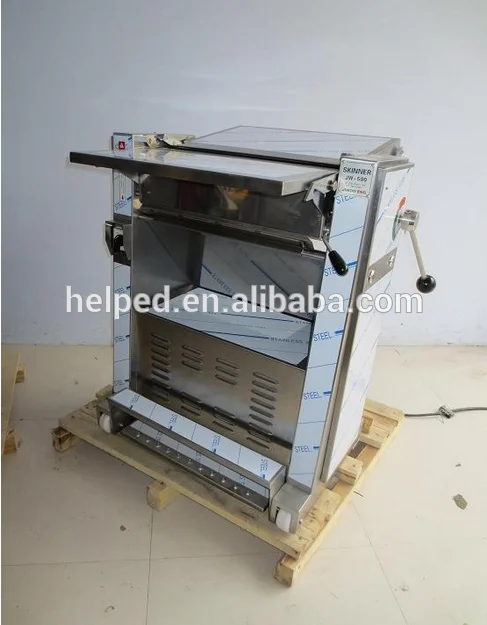 Pork skin peeling machine
