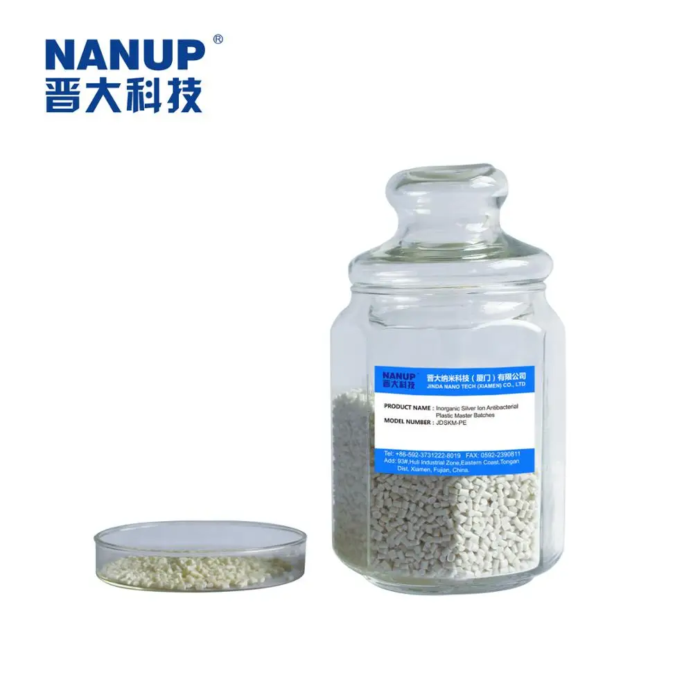 
Antimicrobial Additive White Color PE Masterbatch For Food Grade Plastic Products 