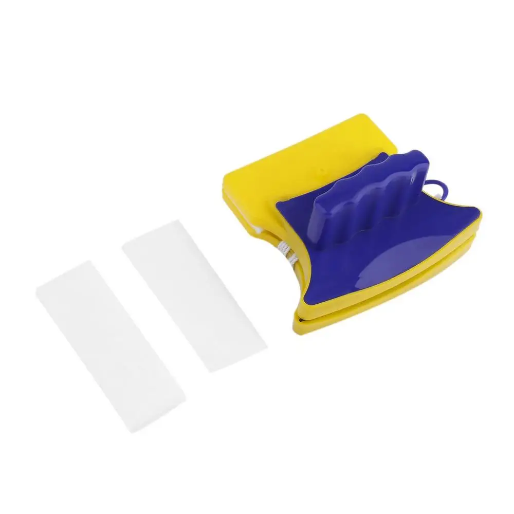 Double Side Magnetic Window Glass Wiper Cleaner Magnetic Cleaning Brush Pad Scraper magnetic glass cleaner