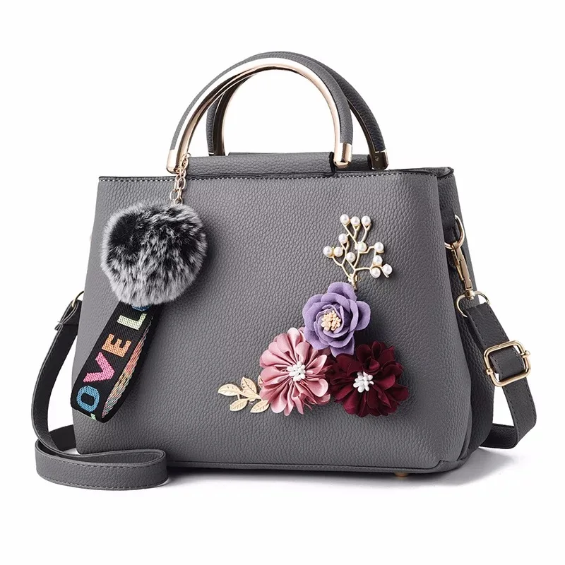2018 New Trendy Lady Bags Rose Flower for wish Handbag in Guangzhou Bags